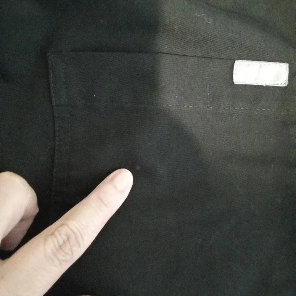Figs technical pro tailored trouser scrub pants straight leg men's small